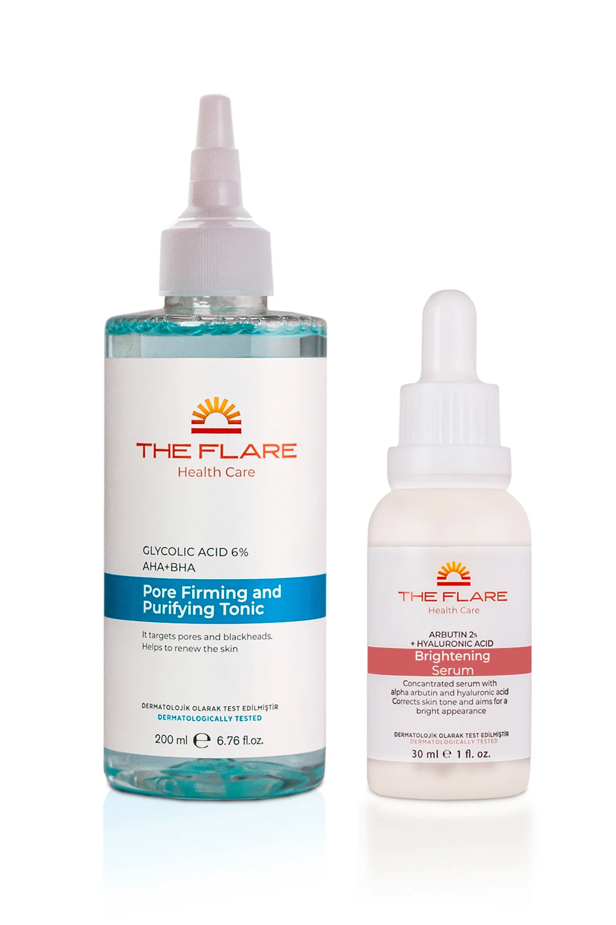 Anti-Blemish Skin Tone Evening Skin Care Serum and Pore Tightening Tonic