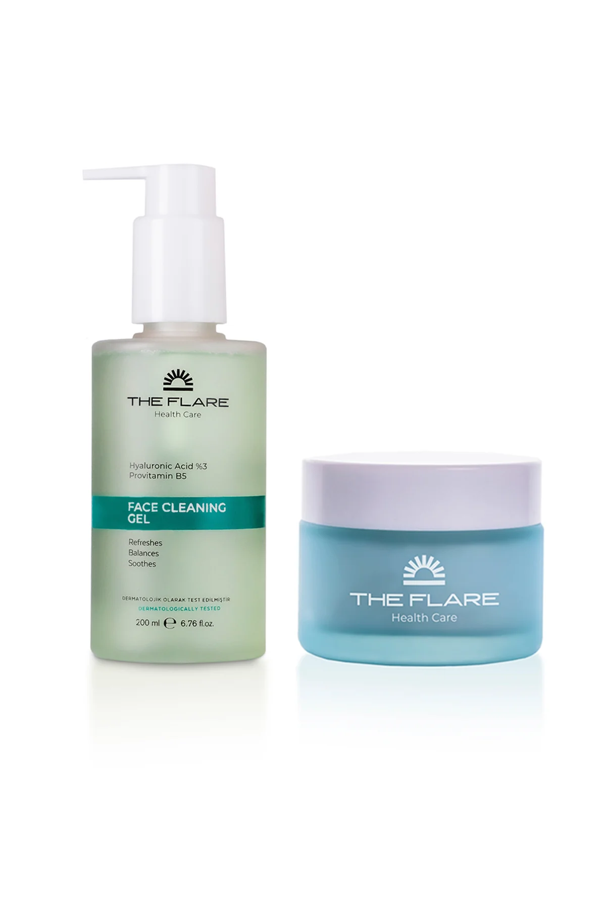 Moisturizing Face Wash Gel and Face, Skin Care Cream Equalizing Brightening All Skin Types